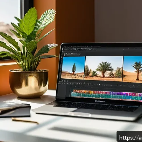 컴퓨터그래픽스운용기능사 자격증과 관련된 스킬 트레이닝 - A professional digital workspace showing an Arabic graphic designer working on Adobe Photoshop with ...